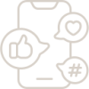 SOCIAL MEDIA MARKETING We increase your online visibility and offer data-driven insights to help you get better using Facebook, Instagram, Pinterest, and other social media platforms.